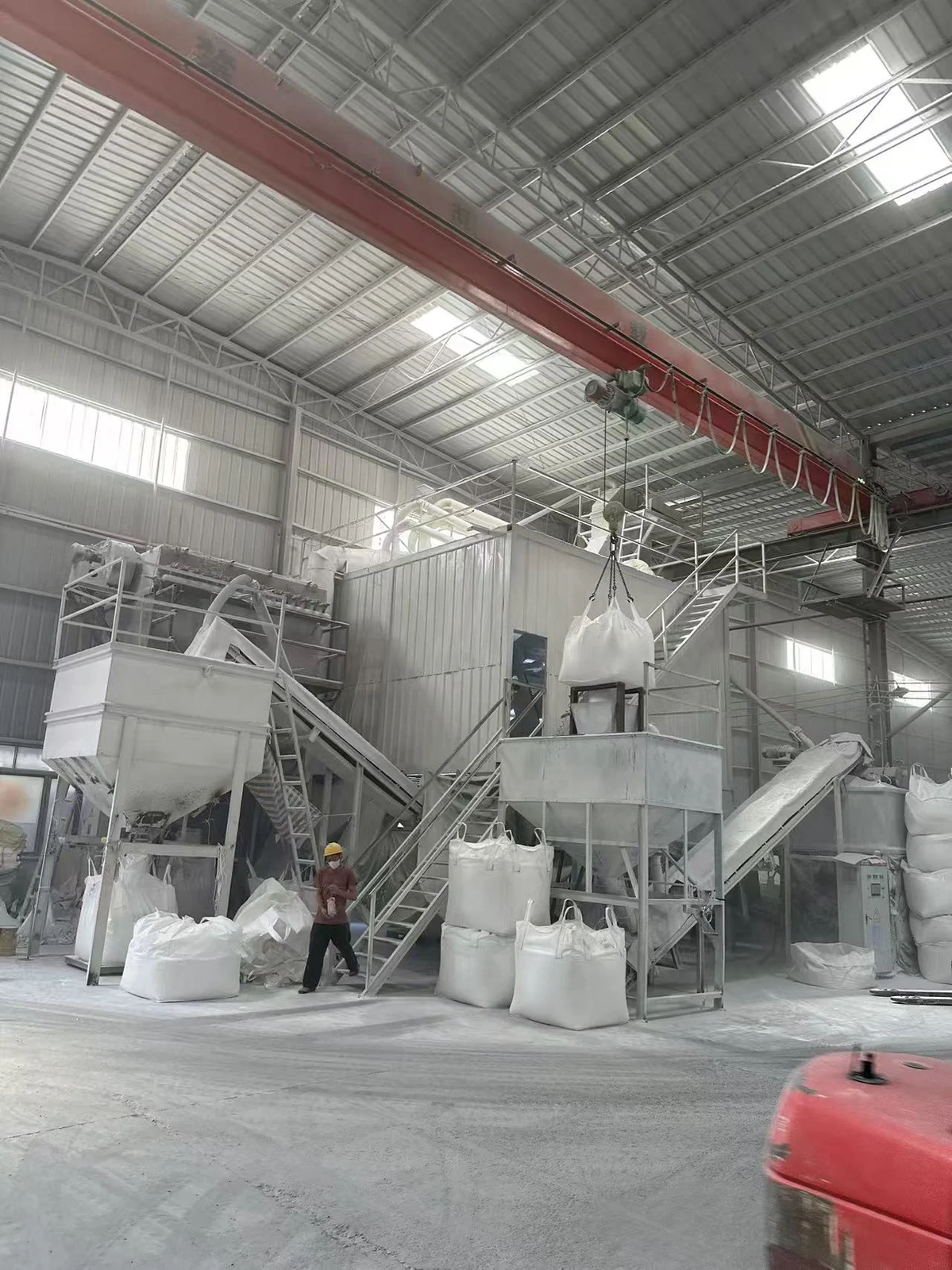 Equipment on the production floor