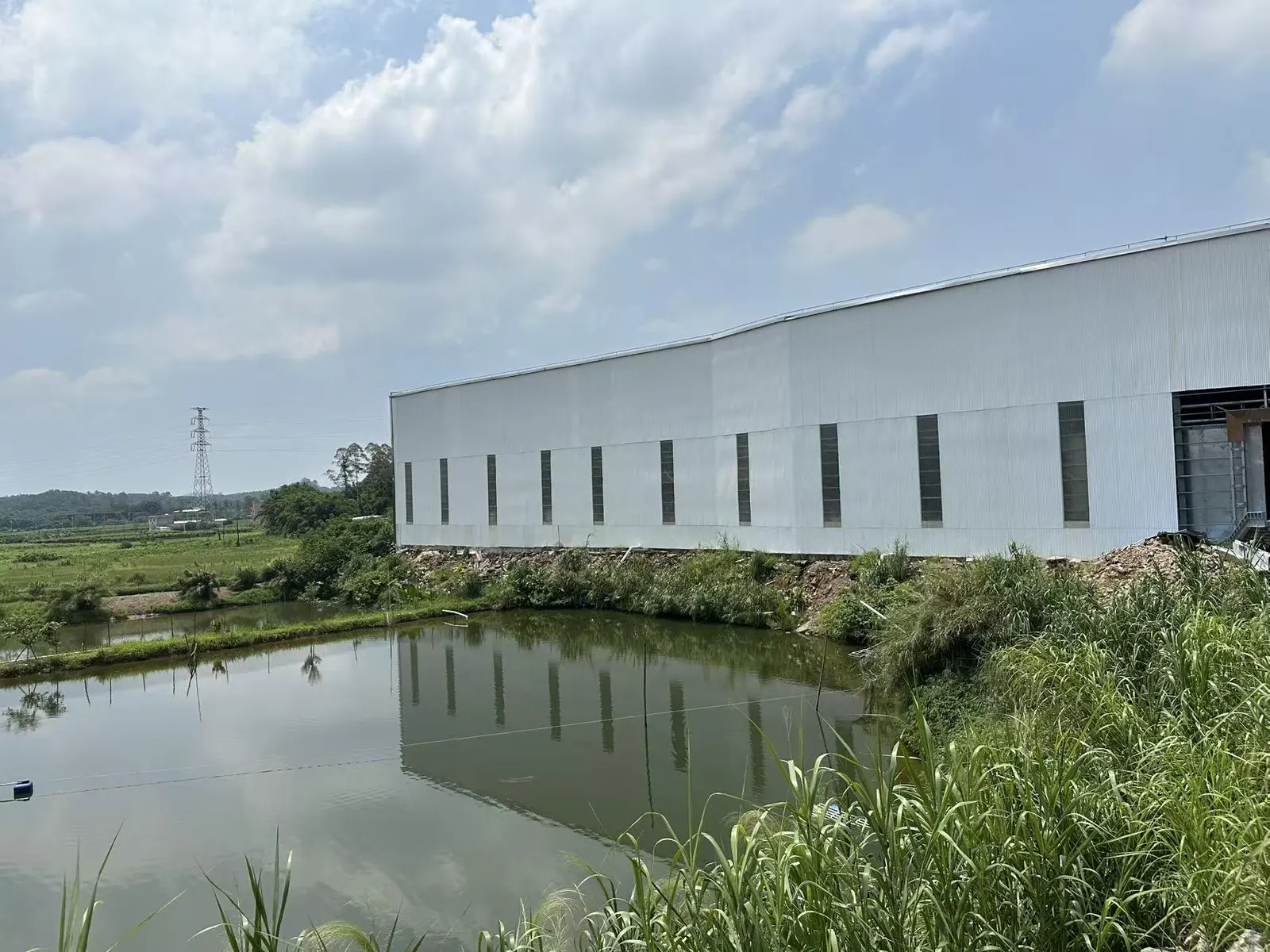MEILI production facility and water area